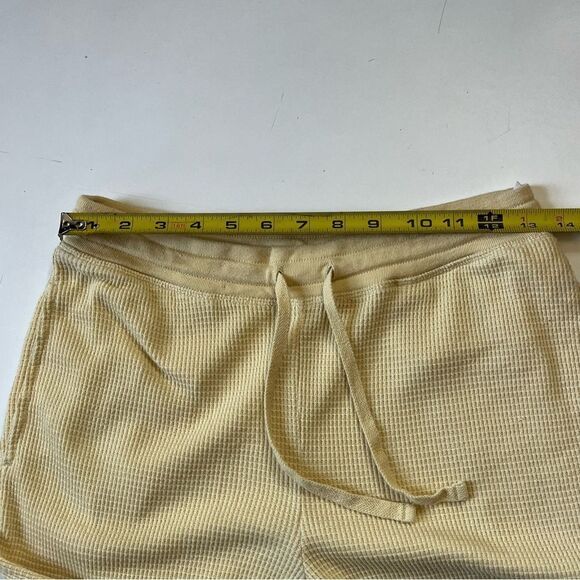 Aritzia Tna Waffle Jogger Butter Yellow Small - Picture 9 of 14